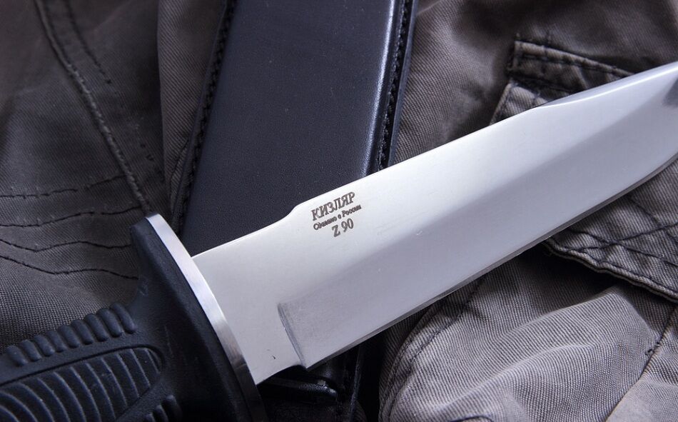 Нож Ш-8 - эластрон - Z90 Кизляр фото