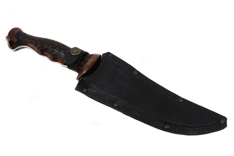 Нож Орион - жженый орех Поиск Кизляр фото