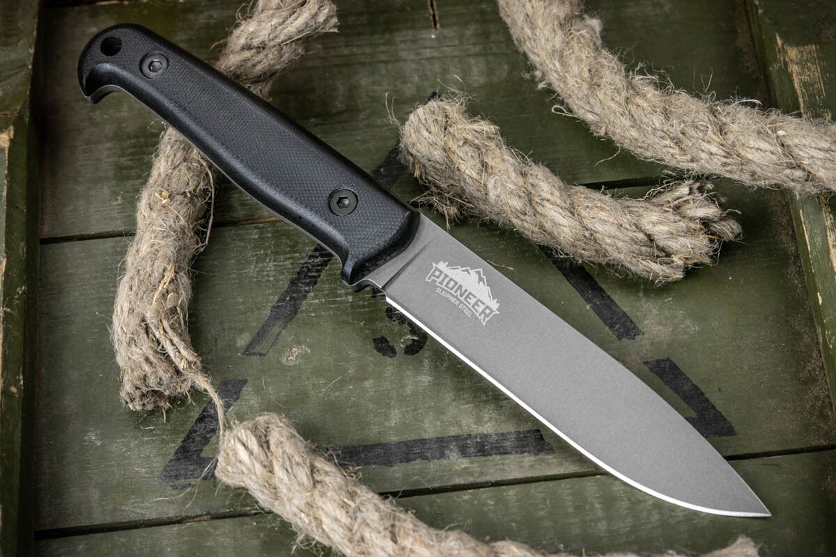 Нож Pioneer Sleipner TacWash G10, черный Kizlyar Supreme фото