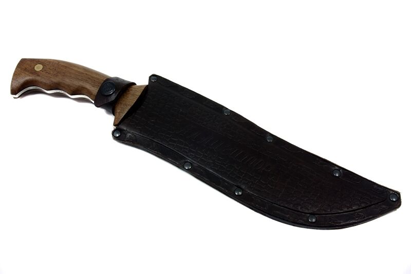 Нож Аллигатор - 65Х13/клепанный Беркут Кизляр фото
