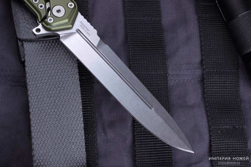 Нож Green Cosmo Satin – Mr.Blade фото