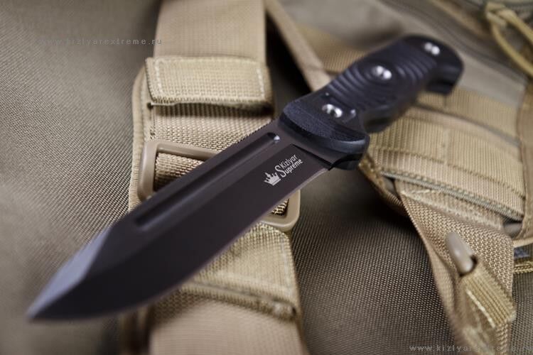 Нож Maximus D2 BT black Kizlyar Supreme фото