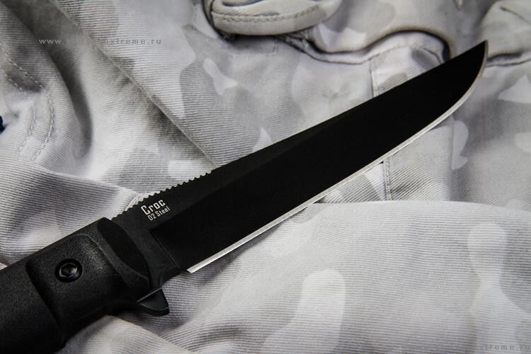 Нож  Croc D2 Black Kizlyar Supreme фото