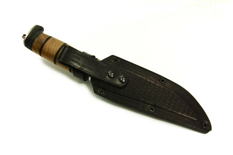 Нож Ш-5 Барс - полированный/дерево/кожа Кизляр фото