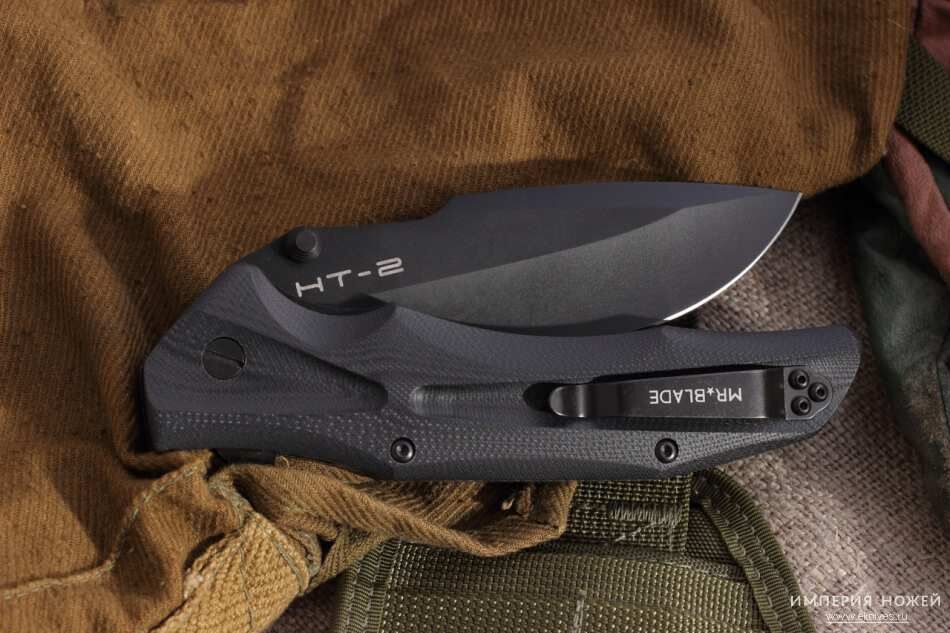 Нож HT-2 Black – Mr.Blade фото