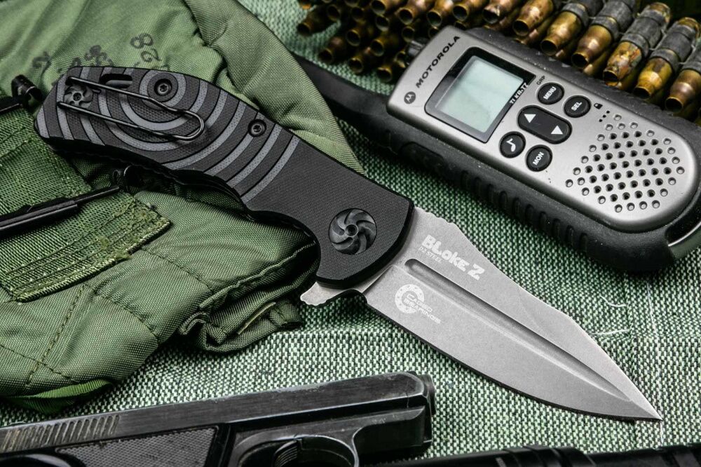 Нож Bloke Z D2 Tacwash G-10  Kizlyar Supreme фото