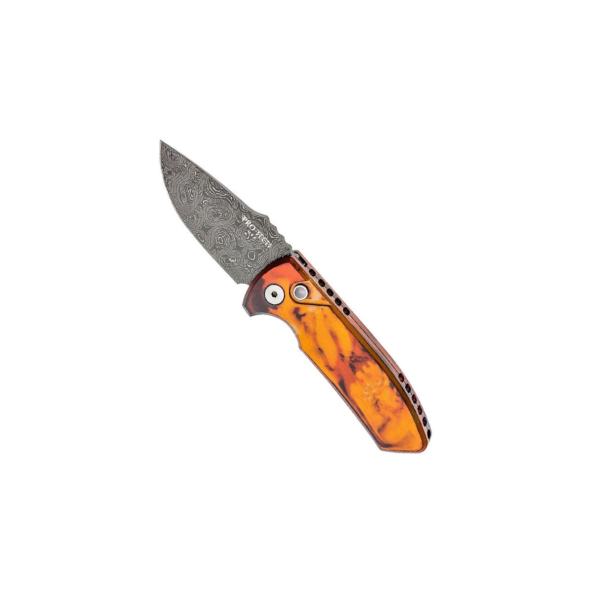 Нож Pro-Tech SBR LG-DFD20 Del Fuego Damascus Custom фото