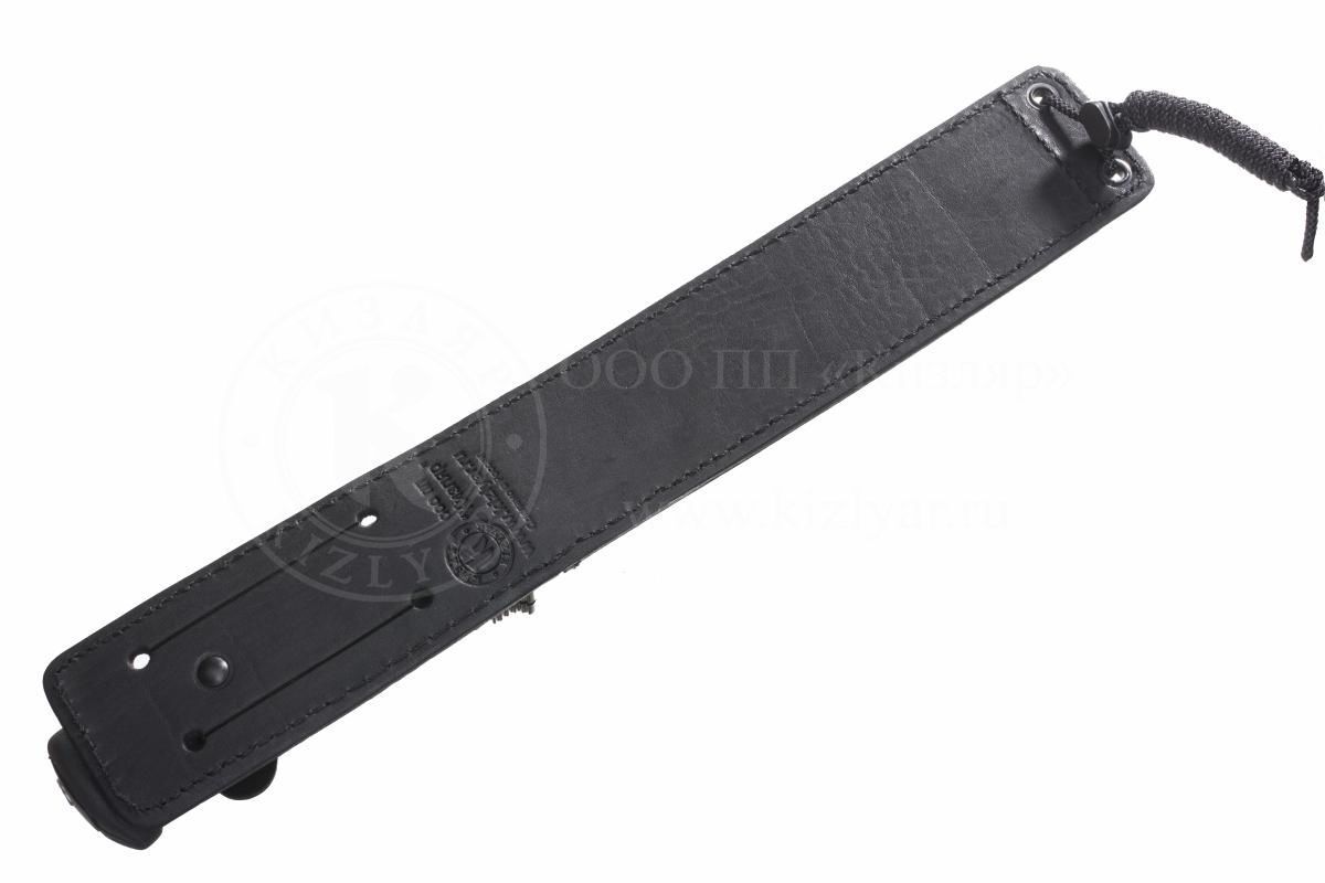 Нож Енисей AUS-8 стоунвош черный эластрон Кизляр фото