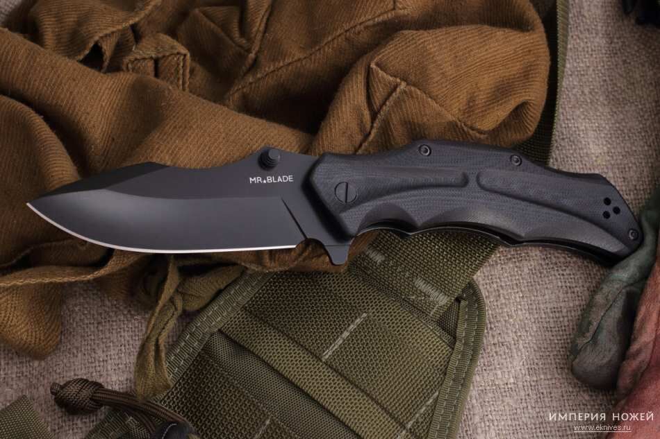 Нож HT-1 Black – Mr.Blade фото