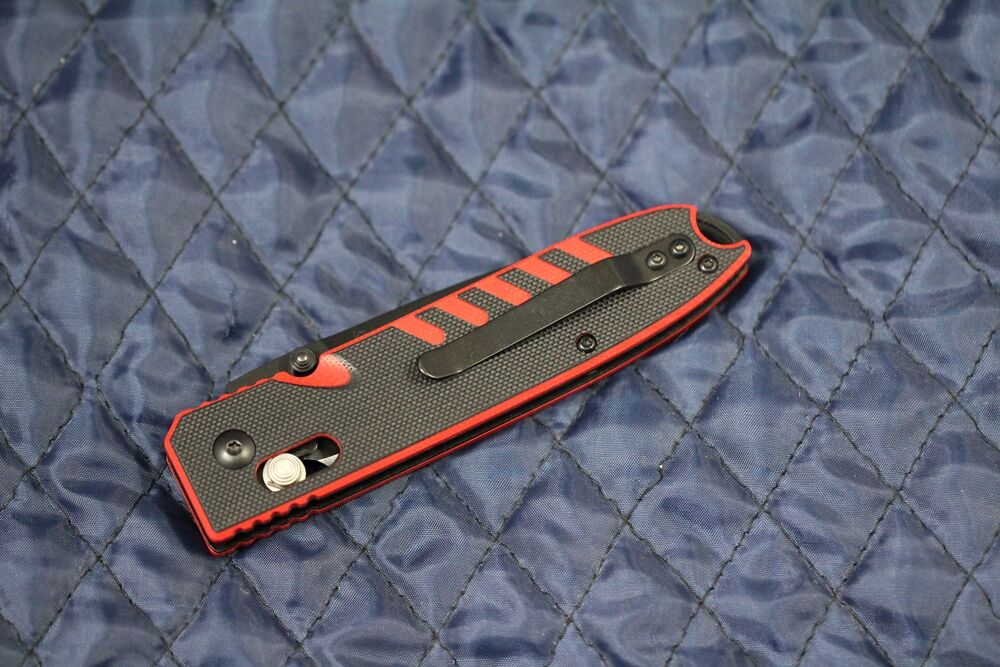 Нож Ganzo G746-3 черно-красный фото