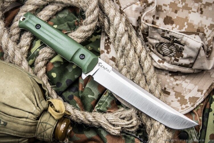 Нож Senpai AUS-8 ODH ODS олива Kizlyar Supreme фото