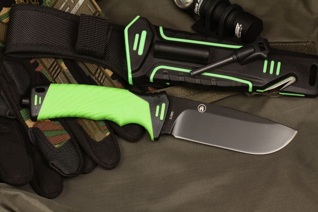 Нож Ganzo G8012 светло-зеленый фото