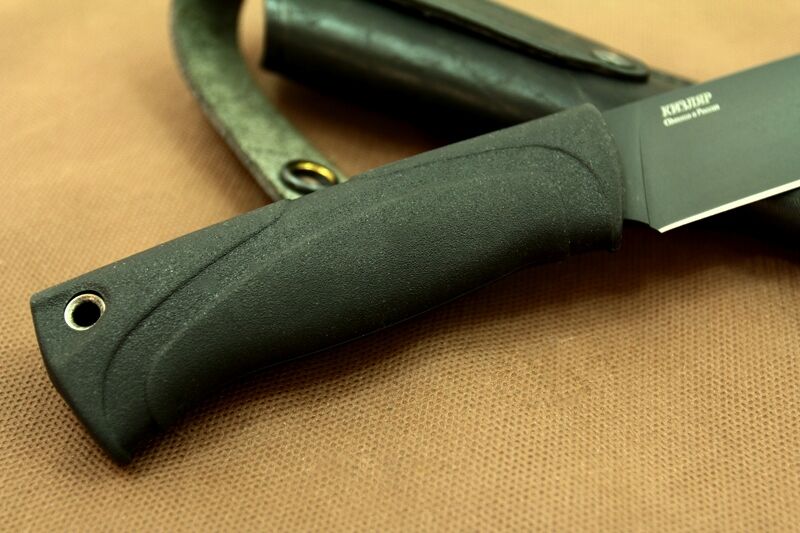 Нож Стерх-1 черный/эластрон Кизляр фото
