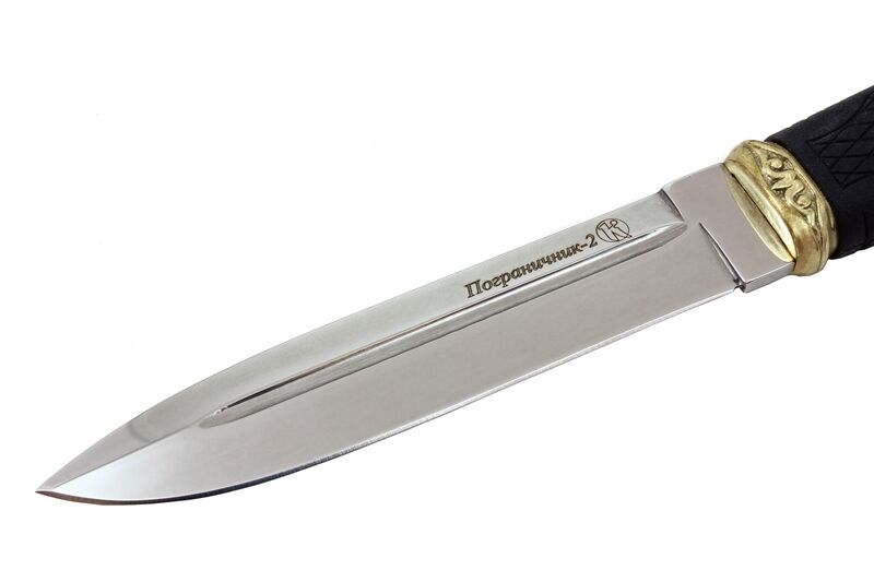 Нож Пограничник-2 - эластрон/латунь от Кизляр фото
