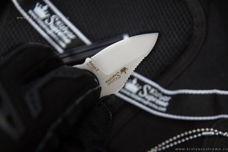 Нож Amigo X AUS-8 Satin Black G-10 Kizlyar Supreme фото