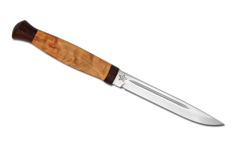 Нож Финка 3 карельская береза фото