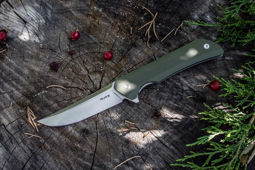 Нож Ruike Hussar P121 зеленый фото