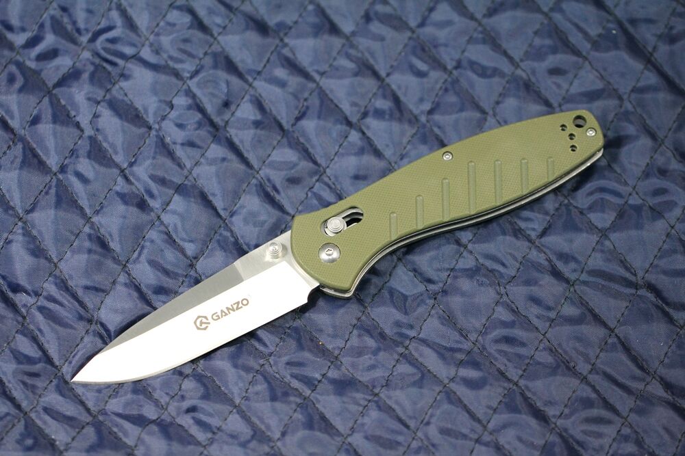 Нож Ganzo G738 зеленый фото