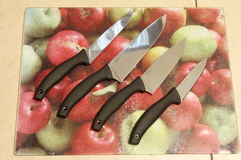 Набор кухонных ножей "Квартет" с магнитом Кизляр фото