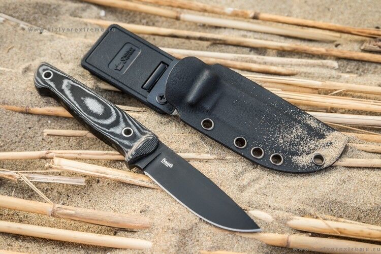 Нож Santi AUS-8 Black Titanium  Kizlyar Supreme фото