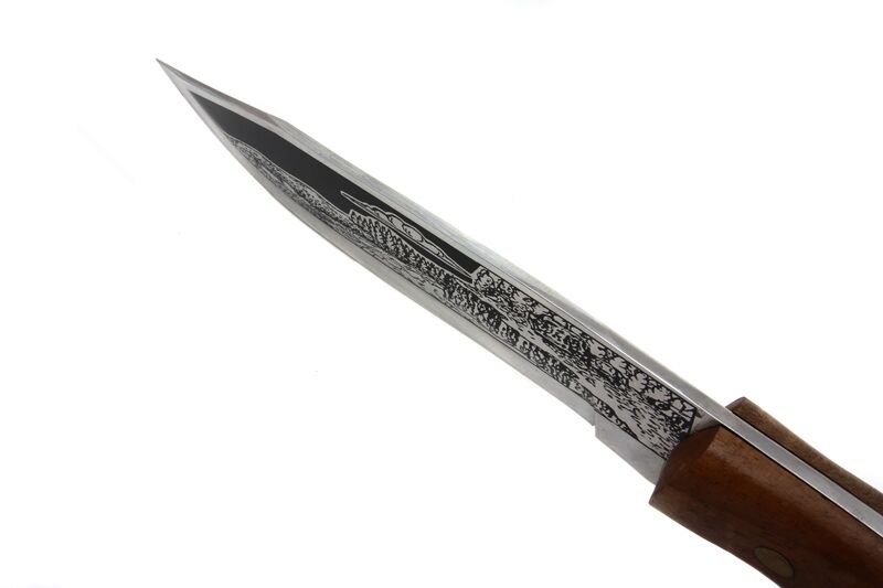 Нож Бойня - 65х13/клепанный Беркут Кизляр фото