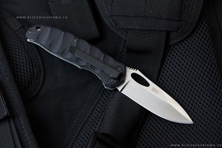 Складной нож Hero 440C Polished Kizlyar Supreme фото