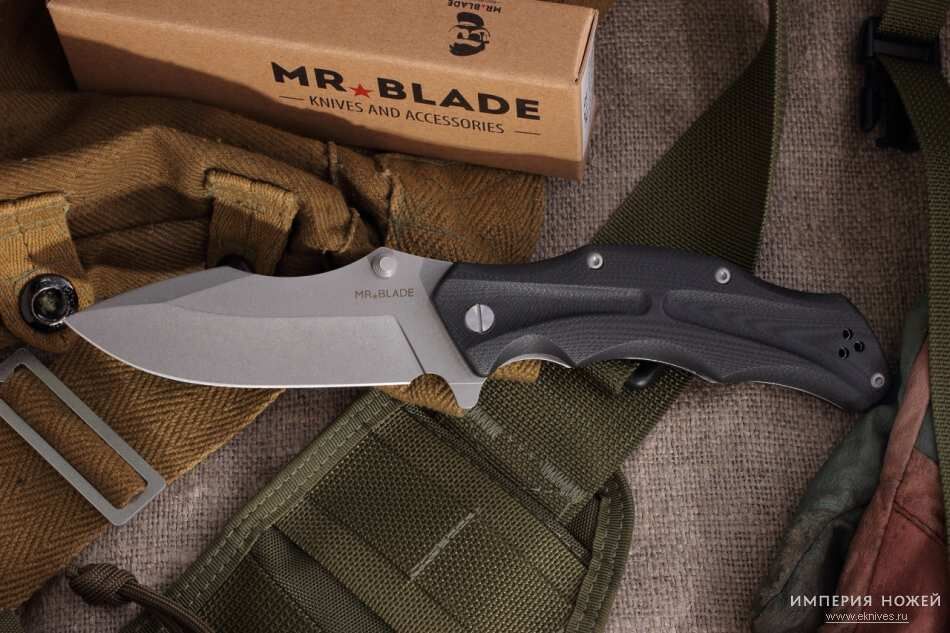 Нож HT-1 Stonewash – Mr.Blade фото