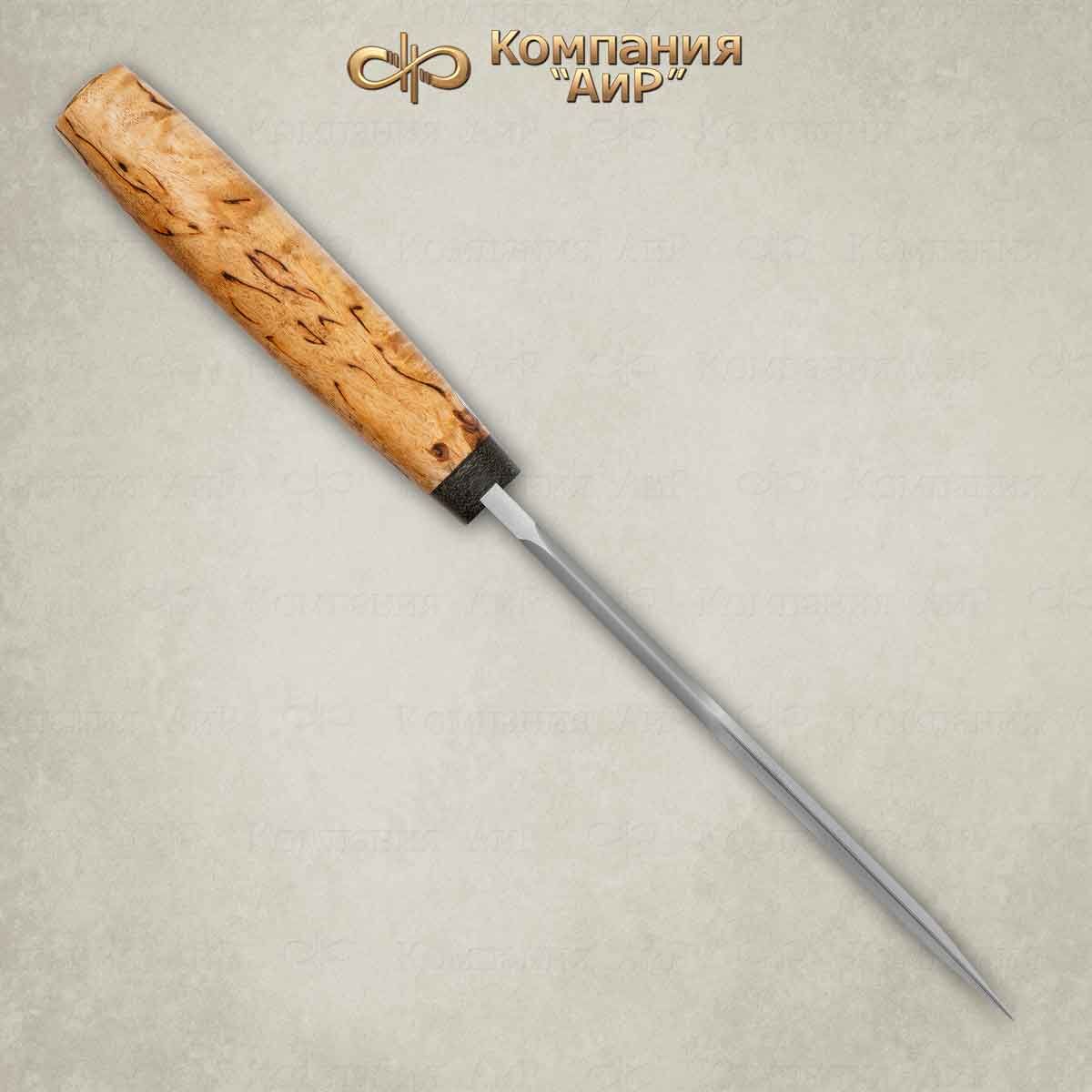 Нож Селигер АиР (карельская береза) фото