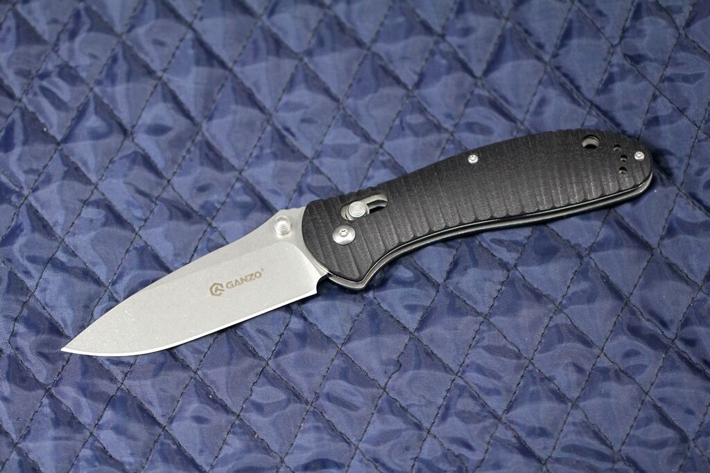 Нож Ganzo G7392P черный фото