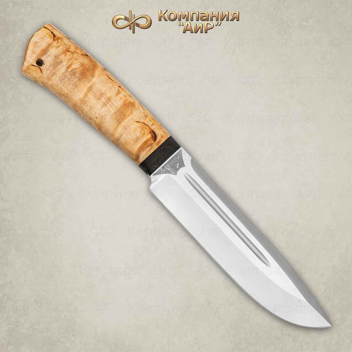 Нож Селигер АиР (карельская береза) фото