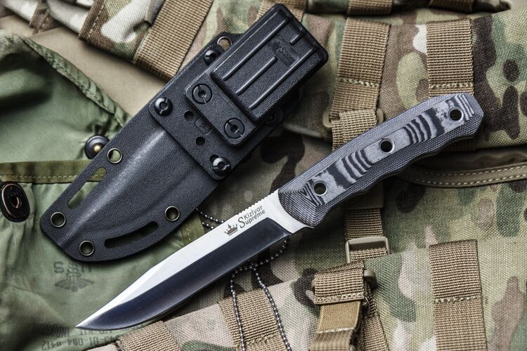Нож Enzo AUS-8 Satin G-10  Kizlyar Supreme фото