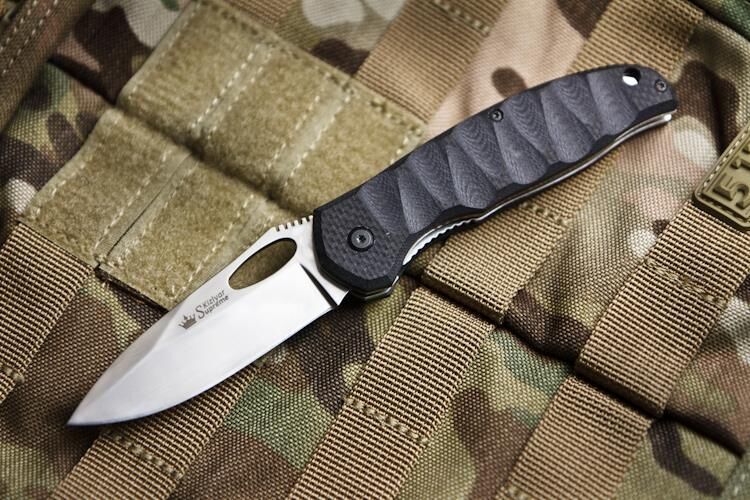 Складной нож Hero 440C Polished Kizlyar Supreme фото