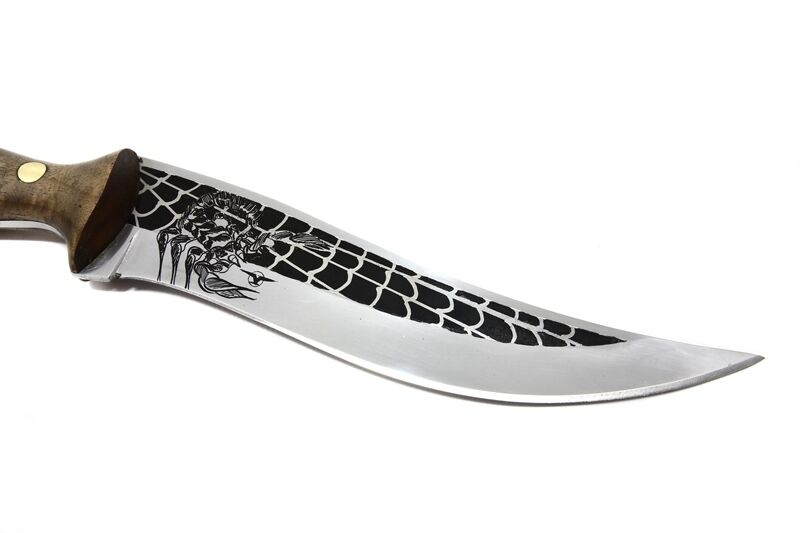 Нож Скорпион большой - 65Х13/орех Беркут Кизляр фото