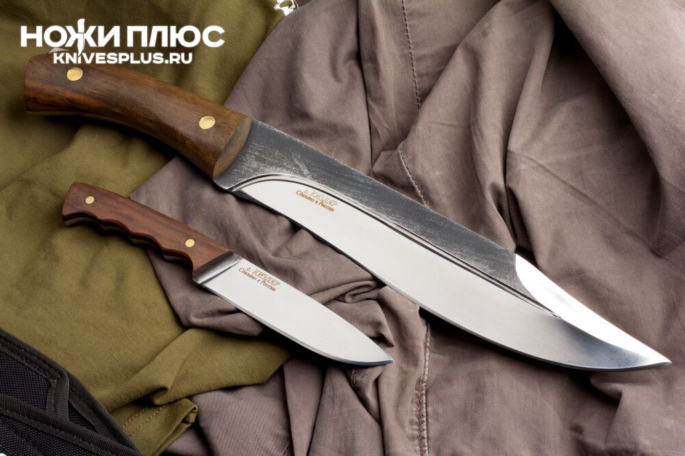 Нож Бойня - Х12МФD2 клепанный с Ш-1 Беркут Кизляр фото