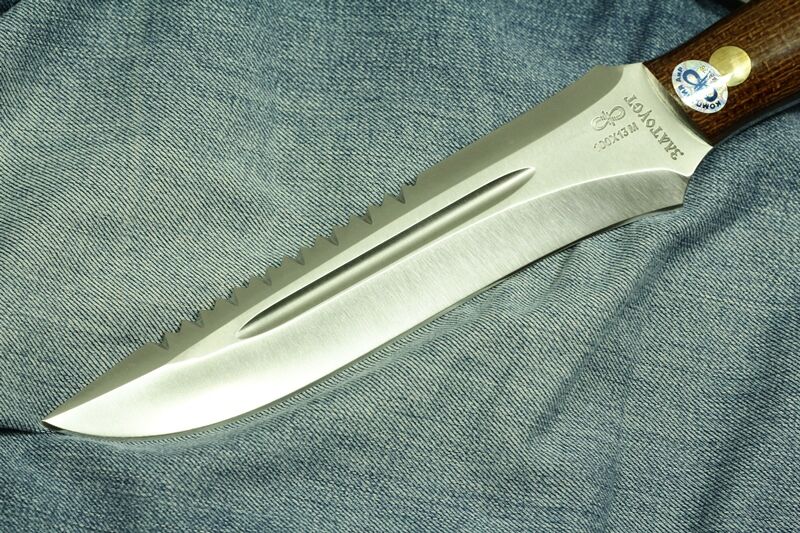 Нож Ирбис - текстолит 100х13М фото