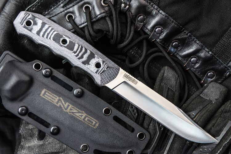Нож Enzo D2 Satin G-10 Kizlyar Supreme фото