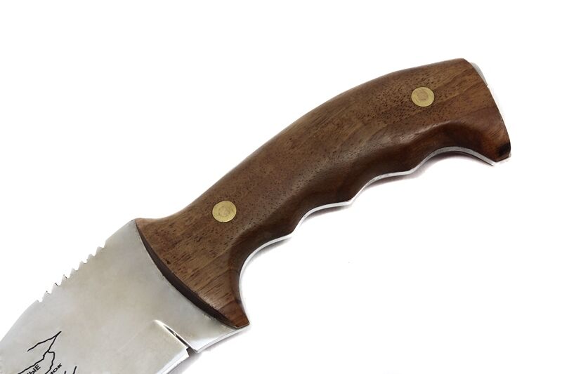 Нож Аллигатор - 65Х13/клепанный Беркут Кизляр фото