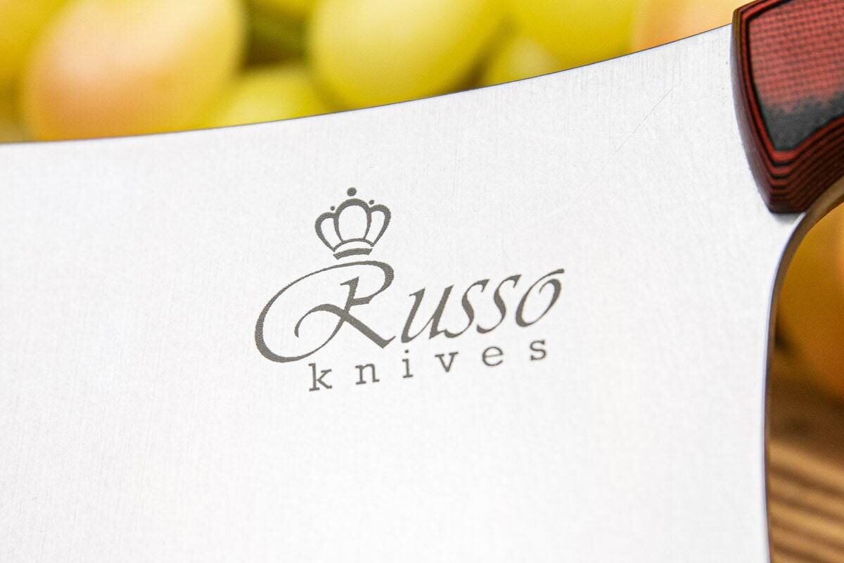 Кухонный топорик Alexander C AUS-8 G10 Russo Knives фото