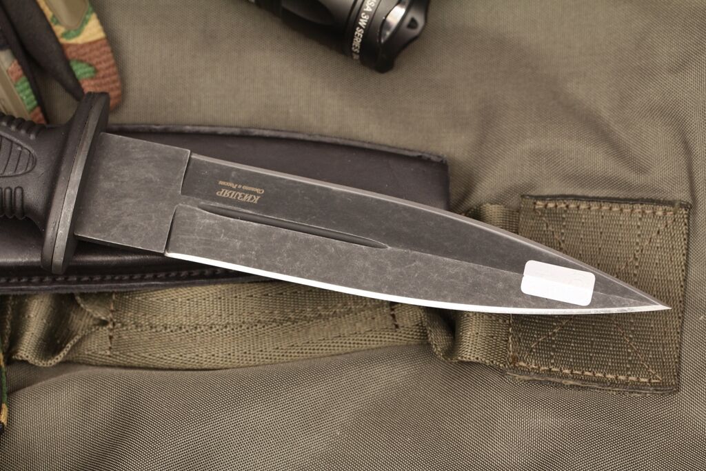 Нож КО-1 - черный/эластрон Кизляр фото