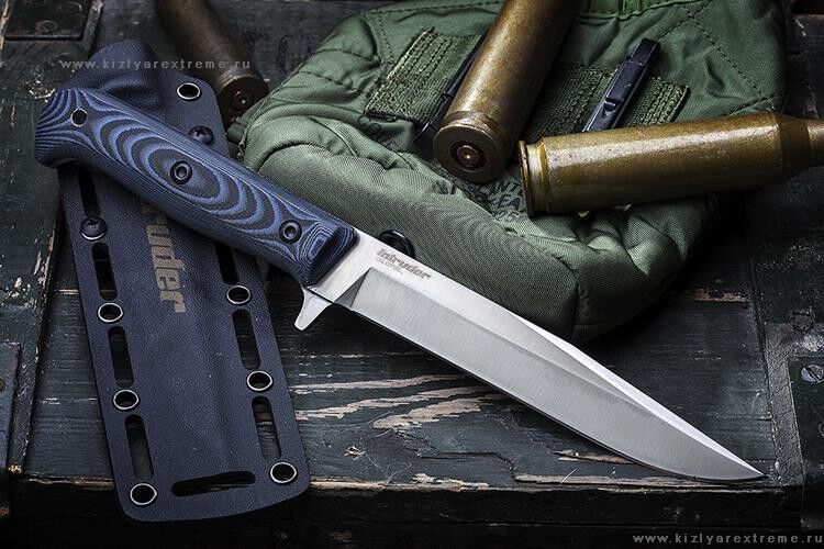 Нож  Intruder D2 Satin Kizlyar Supreme фото