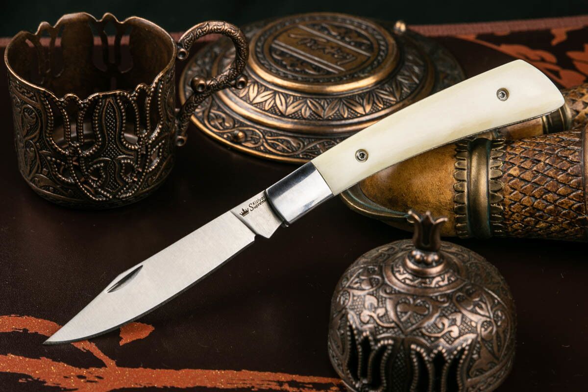 Складной нож Gent Aus-8 Satin Kizlyar Supreme фото