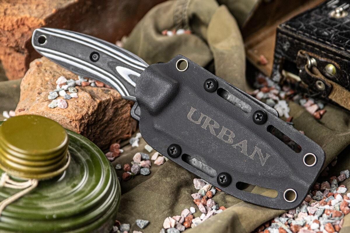 Складной нож Urban AUS-8 Stone Wash Kizlyar Supreme фото
