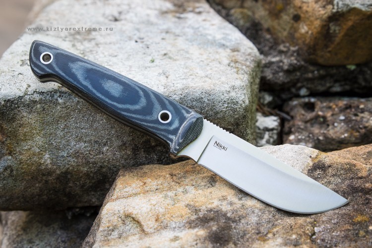 Нож Nikki AUS-8 Stonewash  G-10  Kizlyar Supreme фото