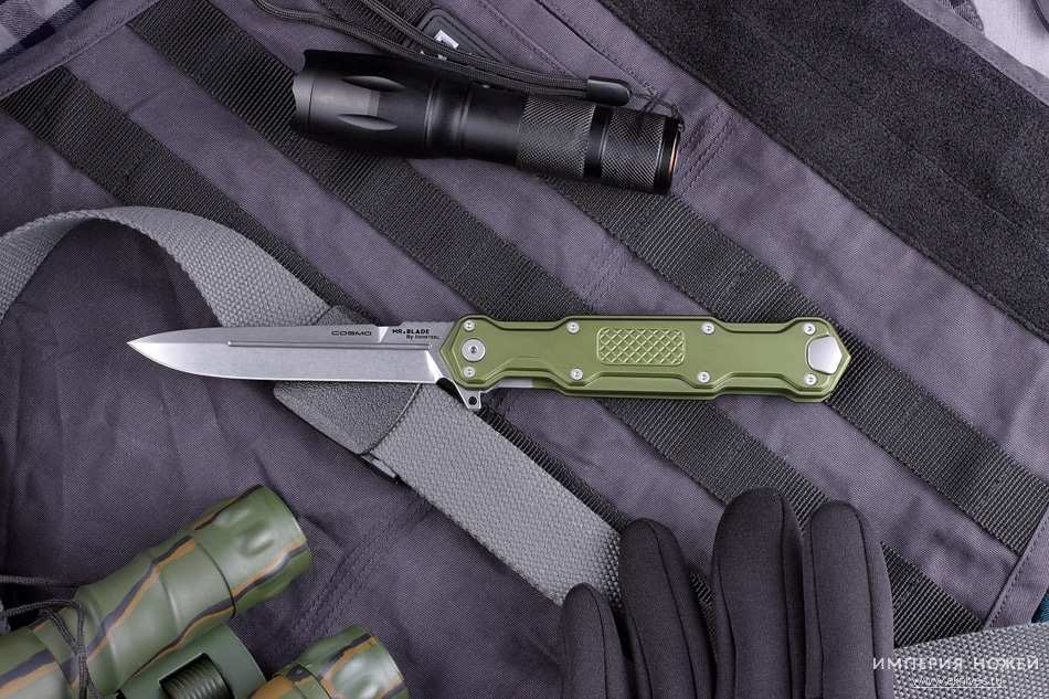 Нож Green Cosmo Satin – Mr.Blade фото