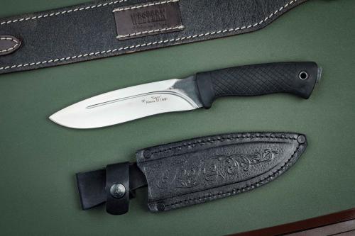 Нож Борз Х12 резина Беркут Кизляр