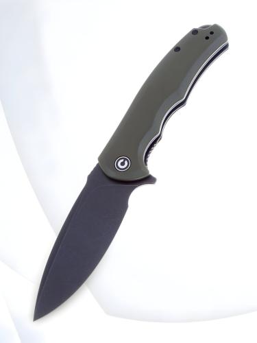 Складной нож CIVIVI Praxis Blackwash сталь 9Cr18MoV, рукоять OD Green G10 Складной нож CIVIVI Praxis Blackwash сталь 9Cr18MoV, рукоять OD Green G10