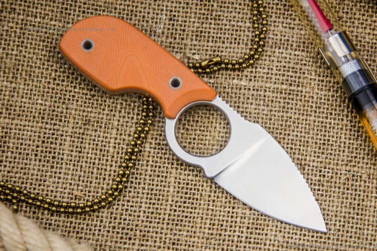 Нож Amigo Z D2 Satin Orange G-10 Kizlyar Supreme фото