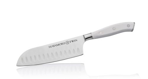 Кухонный нож Японский Шеф Сантоку Hatamoto TW-003B