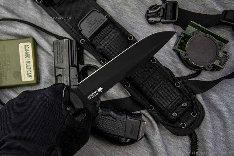 Нож Delta AUS-8 BT Black Kizlyar Supreme фото