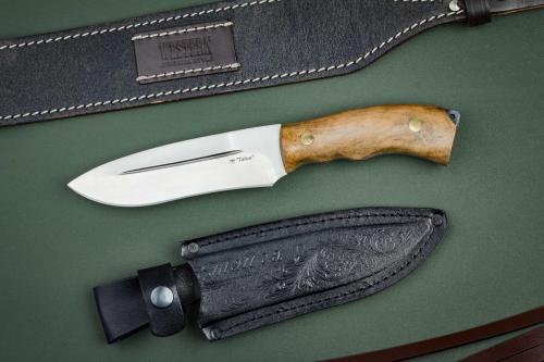 Нож Тайга 65х13 орех клепанный Беркут Кизляр